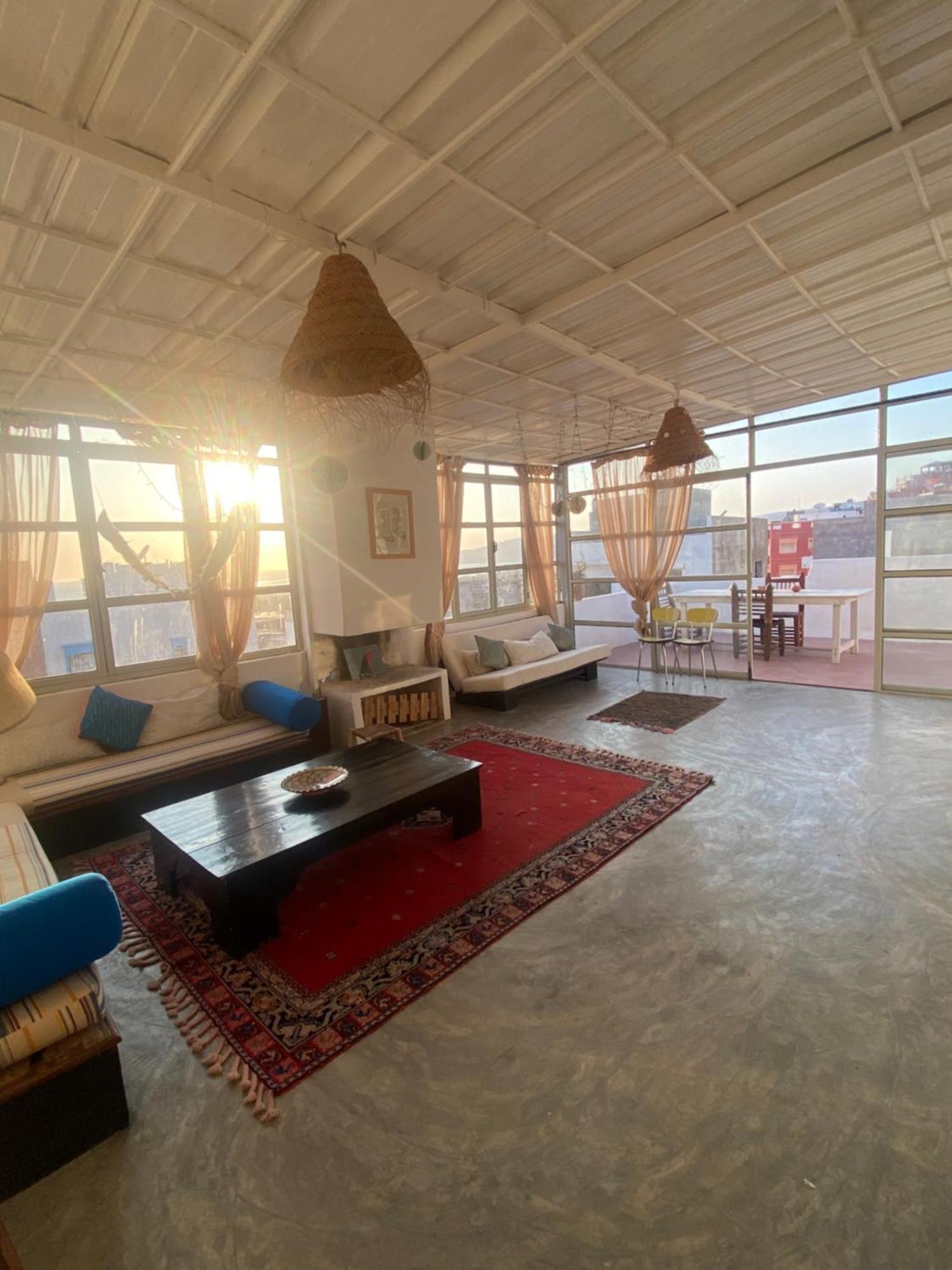 Albergue Anir Of Sea Tamraght Exterior foto